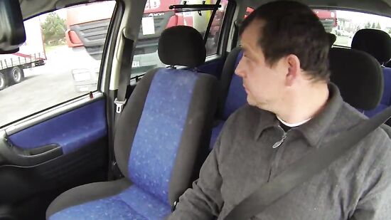 Чешский мужик снял проститутку и трахнул её в машине