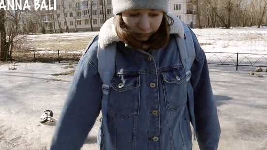 Купила самокат и сразу же заехала на нем в случайного прохожего