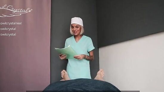 Вы ко мне от травматолога, Да?