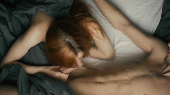Нежный и страстный утренний секс влюбленных
