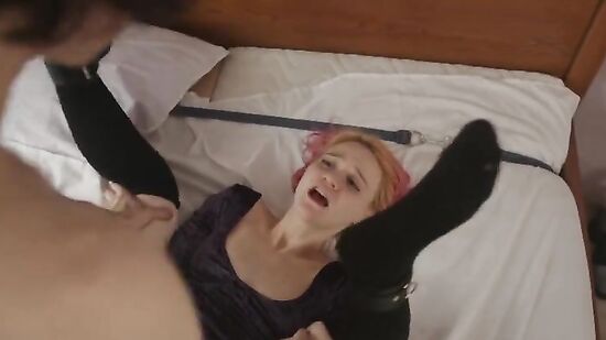 Моя девушка кончает от куни и анала