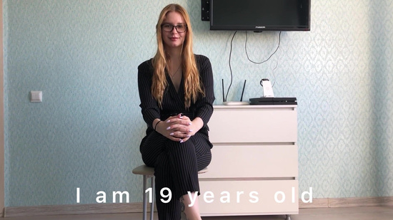 Милашка пришла на пробы и показала как нужно сосать член