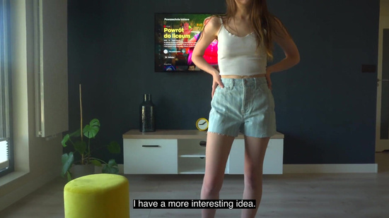 Сводная сестра дает трахать себя у окна