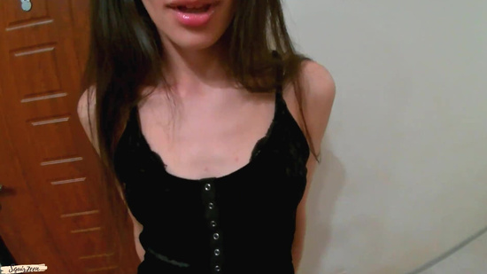 Шлюшка-наездница в черных чулках получила оргазм от секса со мной