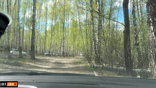 Весенняя прогулка на природе закончилась домашним сексом